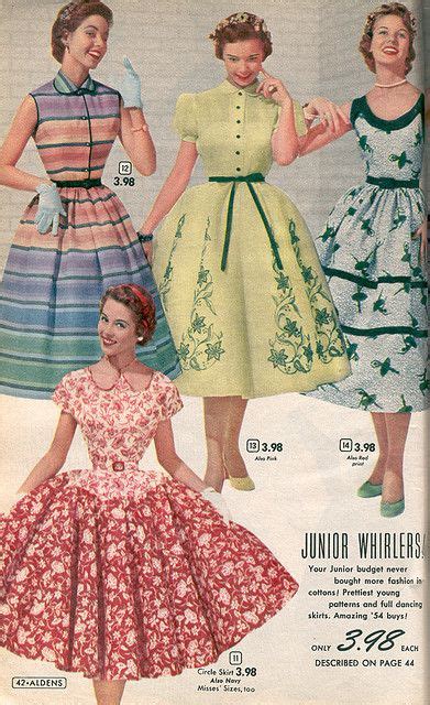 1954 fashion|More.